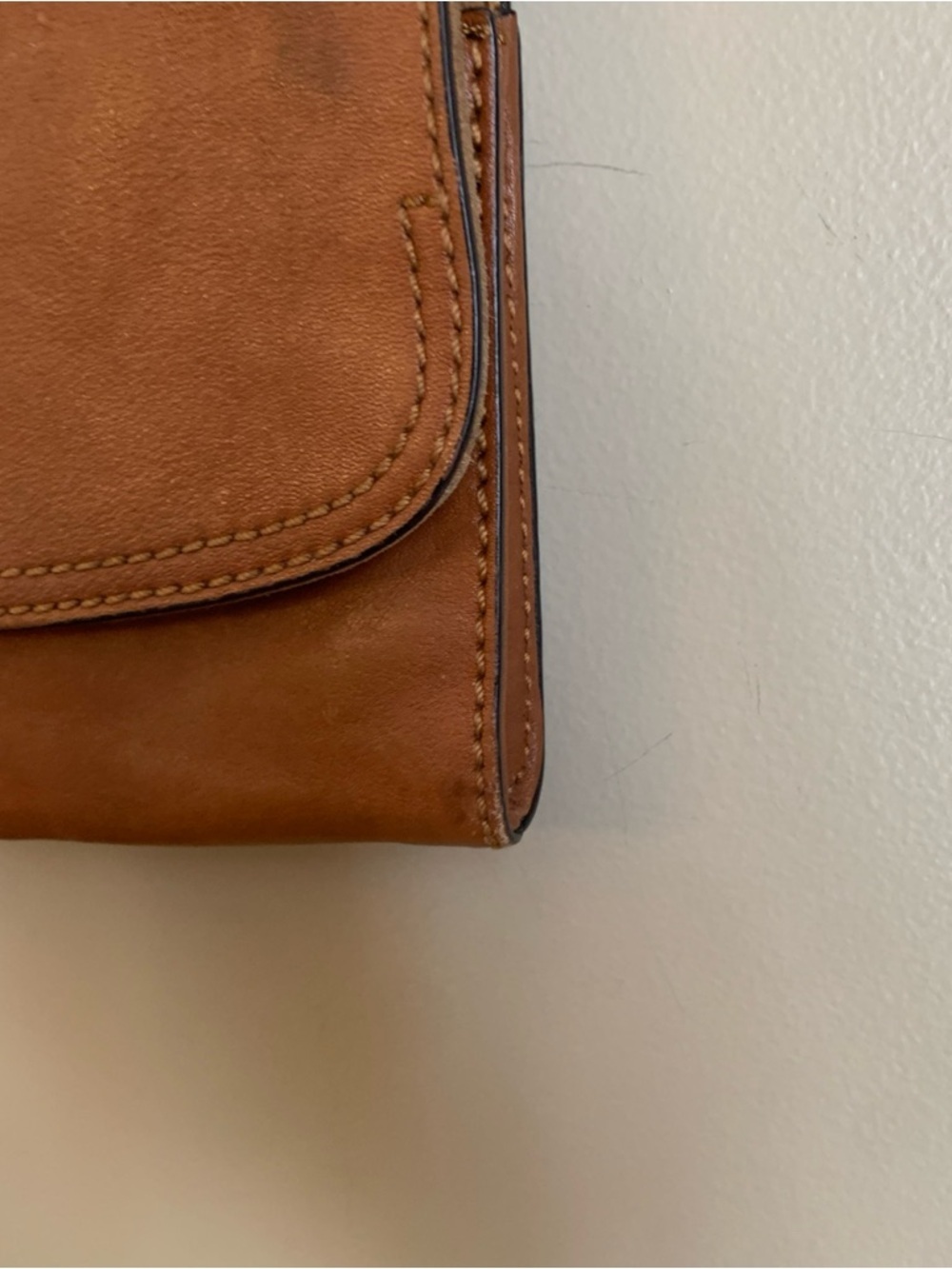 frye crossbody purse handbag leather Tan Mini - Picture 4 of 11